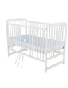 BN-BOOLA01AL,Babyneeds - Patut din lemn Ola 120x60 cm, Din lemn de pin, Stabil si rezistent, Inaltime saltea reglabila pe 3 nive