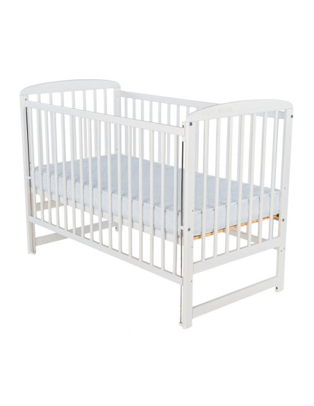 BN-BOOLA10CM03AL,Babyneeds - Patut din lemn Ola 120x60 cm, Cu laterala culisanta, Din lemn de pin, Stabil si rezistent, Inaltime
