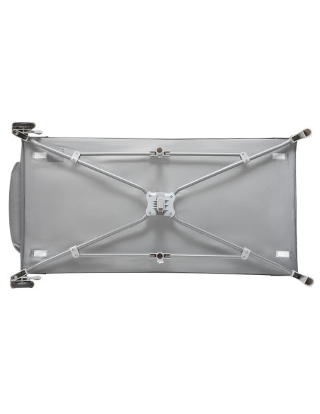 BN-LO-SvenPlus_Tq/Grey,Lionelo - Patut pliant cu doua nivele Sven Plus, 120x60 cm, arcada jucarii, masuta de infasat, vibratii, 