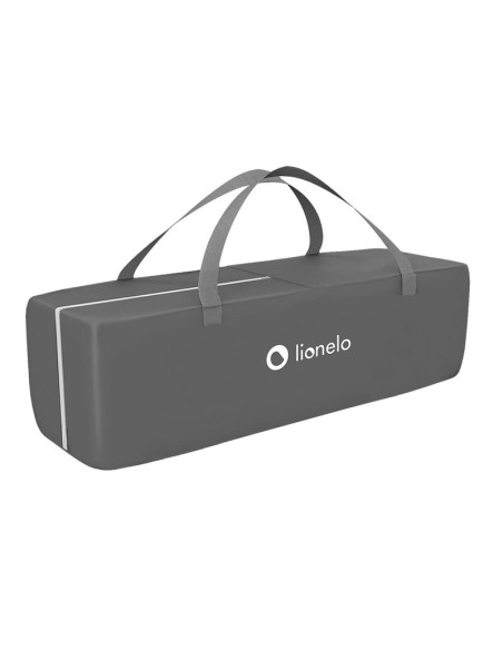 BN-LO-SvenPlus_Tq/Grey,Lionelo - Patut pliant cu doua nivele Sven Plus, 120x60 cm, arcada jucarii, masuta de infasat, vibratii, 