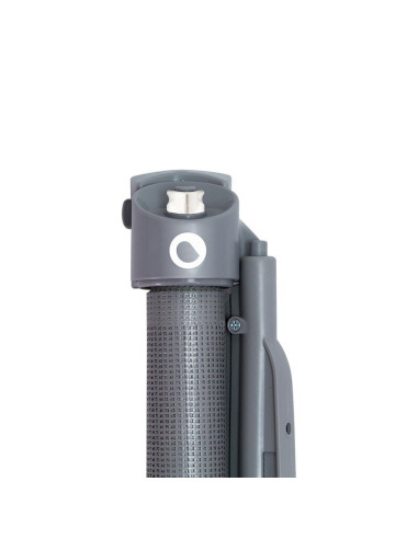 BN-LO-Tulia_Grey,Lionelo - Poarta de siguranta cu suruburi Tulia, Textila, Retractabila din Poliester, 140 cm, Conform cu standa