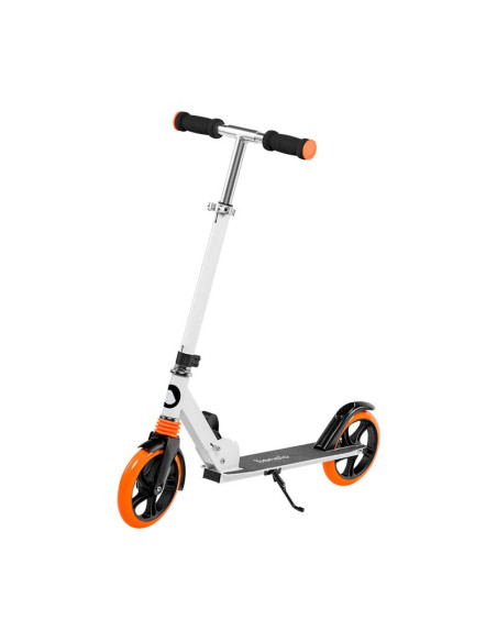 BN-LO-LUCA_White/Orange,Lionelo - Trotineta Luca, Copii/Adulti, Pliabila, Pana la 100 Kg, Conform cu standardul european de secu