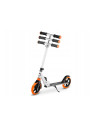 BN-LO-LUCA_White/Orange,Lionelo - Trotineta Luca, Copii/Adulti, Pliabila, Pana la 100 Kg, Conform cu standardul european de secu