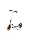 BN-LO-LUCA_White/Orange,Lionelo - Trotineta Luca, Copii/Adulti, Pliabila, Pana la 100 Kg, Conform cu standardul european de secu