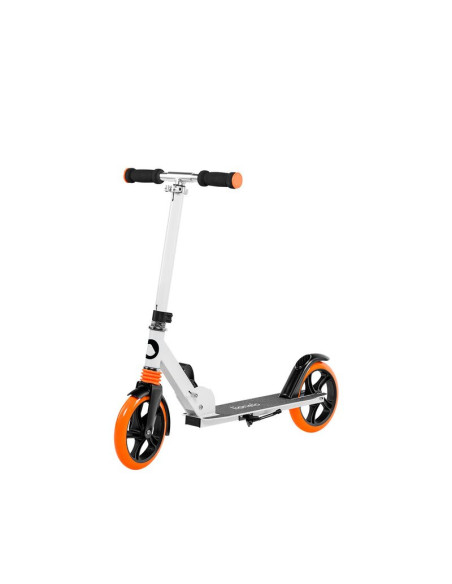 BN-LO-LUCA_White/Orange,Lionelo - Trotineta Luca, Copii/Adulti, Pliabila, Pana la 100 Kg, Conform cu standardul european de secu