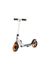 BN-LO-LUCA_White/Orange,Lionelo - Trotineta Luca, Copii/Adulti, Pliabila, Pana la 100 Kg, Conform cu standardul european de secu