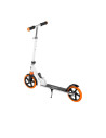 BN-LO-LUCA_White/Orange,Lionelo - Trotineta Luca, Copii/Adulti, Pliabila, Pana la 100 Kg, Conform cu standardul european de secu