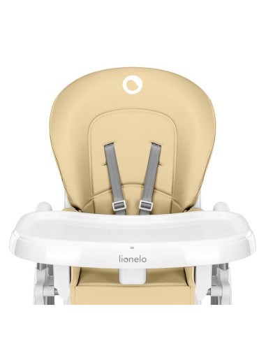 BN-LO-LINNPLUS_Beige,Lionelo - Scaun de masa Reglabil, 6 Pozitii pe inaltime, Spatar reglabil in 3 pozitii, Linn Plus din metal,