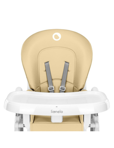 BN-LO-LINNPLUS_Beige,Lionelo - Scaun de masa Reglabil, 6 Pozitii pe inaltime, Spatar reglabil in 3 pozitii, Linn Plus din metal,