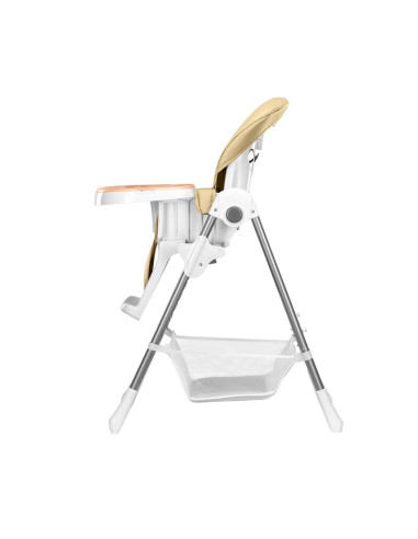 BN-LO-LINNPLUS_Beige,Lionelo - Scaun de masa Reglabil, 6 Pozitii pe inaltime, Spatar reglabil in 3 pozitii, Linn Plus din metal,