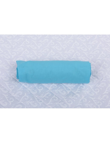 BN-BN101,BabyNeeds - Cearceaf cu elastic 120x60 cm, Bleu