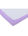 BN-BN102,BabyNeeds - Cearceaf cu elastic 140x70 cm, Lila