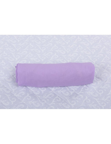 BN-BN102,BabyNeeds - Cearceaf cu elastic 140x70 cm, Lila