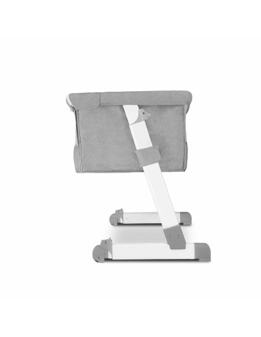 BN-LO-THEO_Grey,Lionelo - Patut co-sleeper Theo 2 in 1, Cu setare unghiulara, Reglabil in 5 pozitii pe inaltime, Conform cu stan