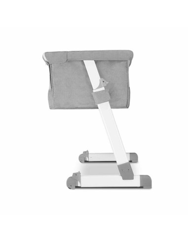 BN-LO-THEO_Grey,Lionelo - Patut co-sleeper Theo 2 in 1, Cu setare unghiulara, Reglabil in 5 pozitii pe inaltime, Conform cu stan
