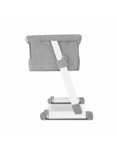 BN-LO-THEO_Grey,Lionelo - Patut co-sleeper Theo 2 in 1, Cu setare unghiulara, Reglabil in 5 pozitii pe inaltime, Conform cu stan