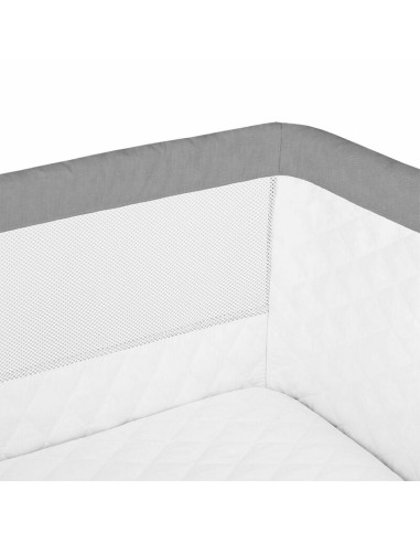BN-LO-THEO_Grey,Lionelo - Patut co-sleeper Theo 2 in 1, Cu setare unghiulara, Reglabil in 5 pozitii pe inaltime, Conform cu stan