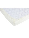 BN-BN126,BabyNeeds - Set 2 cearceafuri cu elastic 120x60 cm, Bleu+Crem