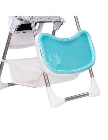 BN-LO-LINNPLUS_Turquoise,Lionelo - Scaun de masa Reglabil, 6 Pozitii pe inaltime, Spatar reglabil in 3 pozitii, Linn Plus din me