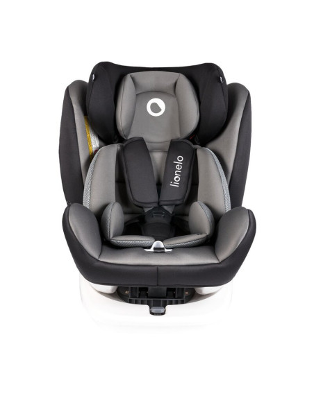 BN-LO-BASTIAAN_GREY,Lionelo - Scaun auto Bastiaan Pozitie de somn, Rotire 360 grade, 0-36 Kg, Cu Isofix si Centura Top Tether, C