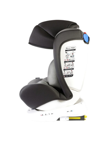 BN-LO-BASTIAAN_GREY,Lionelo - Scaun auto Bastiaan Pozitie de somn, Rotire 360 grade, 0-36 Kg, Cu Isofix si Centura Top Tether, C