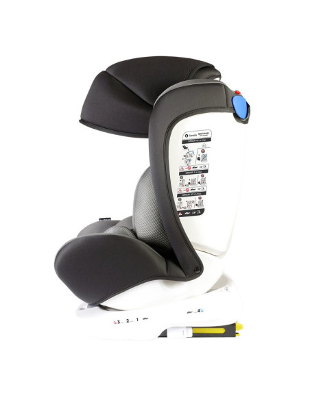 BN-LO-BASTIAAN_GREY,Lionelo - Scaun auto Bastiaan Pozitie de somn, Rotire 360 grade, 0-36 Kg, Cu Isofix si Centura Top Tether, C