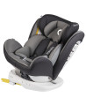 BN-LO-BASTIAAN_GREY,Lionelo - Scaun auto Bastiaan Pozitie de somn, Rotire 360 grade, 0-36 Kg, Cu Isofix si Centura Top Tether, C