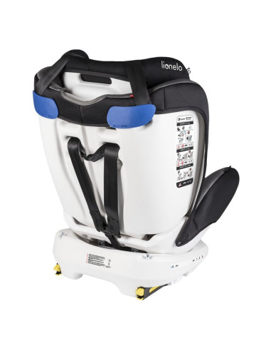 BN-LO-BASTIAAN_GREY,Lionelo - Scaun auto Bastiaan Pozitie de somn, Rotire 360 grade, 0-36 Kg, Cu Isofix si Centura Top Tether, C