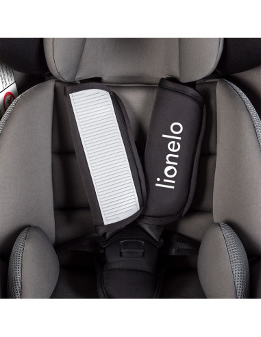 BN-LO-BASTIAAN_GREY,Lionelo - Scaun auto Bastiaan Pozitie de somn, Rotire 360 grade, 0-36 Kg, Cu Isofix si Centura Top Tether, C
