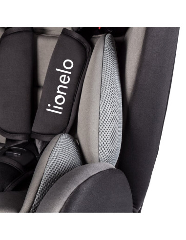 BN-LO-BASTIAAN_GREY,Lionelo - Scaun auto Bastiaan Pozitie de somn, Rotire 360 grade, 0-36 Kg, Cu Isofix si Centura Top Tether, C