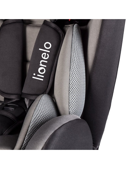 BN-LO-BASTIAAN_GREY,Lionelo - Scaun auto Bastiaan Pozitie de somn, Rotire 360 grade, 0-36 Kg, Cu Isofix si Centura Top Tether, C