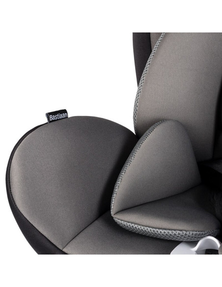 BN-LO-BASTIAAN_GREY,Lionelo - Scaun auto Bastiaan Pozitie de somn, Rotire 360 grade, 0-36 Kg, Cu Isofix si Centura Top Tether, C