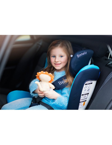 BN-LO-BASTIAAN_GREY,Lionelo - Scaun auto Bastiaan Pozitie de somn, Rotire 360 grade, 0-36 Kg, Cu Isofix si Centura Top Tether, C