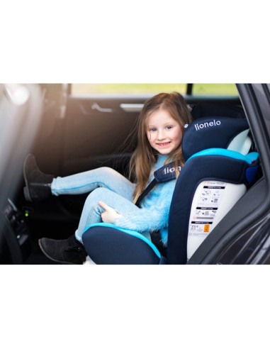 BN-LO-BASTIAAN_GREY,Lionelo - Scaun auto Bastiaan Pozitie de somn, Rotire 360 grade, 0-36 Kg, Cu Isofix si Centura Top Tether, C