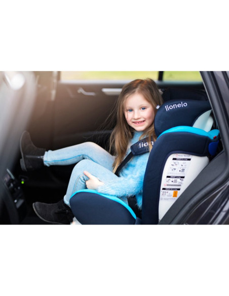 BN-LO-BASTIAAN_GREY,Lionelo - Scaun auto Bastiaan Pozitie de somn, Rotire 360 grade, 0-36 Kg, Cu Isofix si Centura Top Tether, C