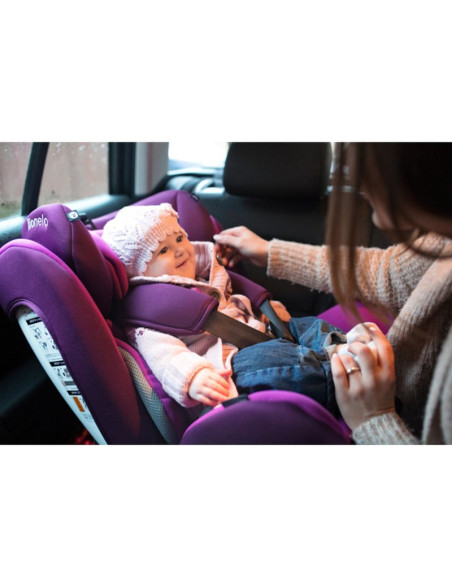 BN-LO-BASTIAAN_GREY,Lionelo - Scaun auto Bastiaan Pozitie de somn, Rotire 360 grade, 0-36 Kg, Cu Isofix si Centura Top Tether, C