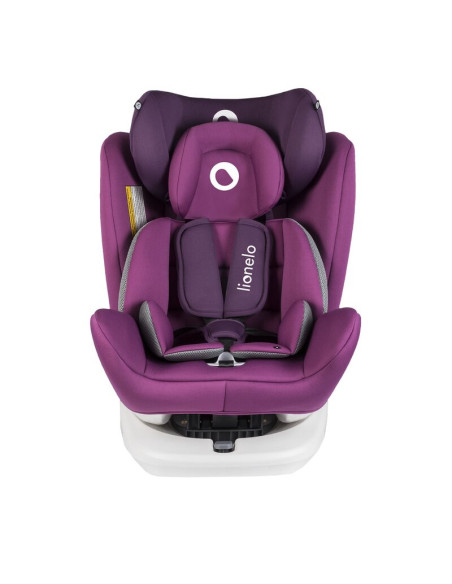 BN-LO-BASTIAAN_VIOLET,Lionelo - Scaun auto Bastiaan Pozitie de somn, Rotire 360 grade, 0-36 Kg, Cu Isofix si Centura Top Tether,