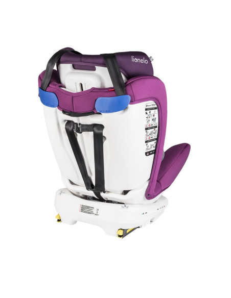 BN-LO-BASTIAAN_VIOLET,Lionelo - Scaun auto Bastiaan Pozitie de somn, Rotire 360 grade, 0-36 Kg, Cu Isofix si Centura Top Tether,