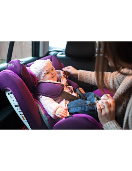 BN-LO-BASTIAAN_VIOLET,Lionelo - Scaun auto Bastiaan Pozitie de somn, Rotire 360 grade, 0-36 Kg, Cu Isofix si Centura Top Tether,