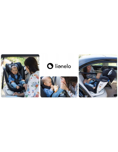 BN-LO-BASTIAAN_VIOLET,Lionelo - Scaun auto Bastiaan Pozitie de somn, Rotire 360 grade, 0-36 Kg, Cu Isofix si Centura Top Tether,