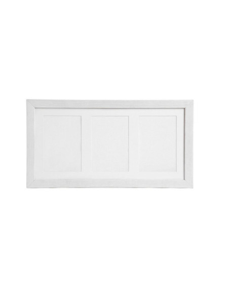 BN-BH_DMF_White,Baby HandPrint - Kit mulaj cu dubla amprenta, Double Memory Frame, Cu rama foto 10x15 cm, Non-toxic, Conform cu 