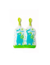 BN-910908,Petite&Mars - Set 2 lingurite cu infiletare pentru pungile Papoo, Verde
