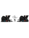 BN-LO-SANDER_BLACK,Lionelo - Scaun auto Sander Spatar reglabil, Forward-Facing sau Rear-Facing, Pozitie de somn, 0-36 Kg, Cu Iso