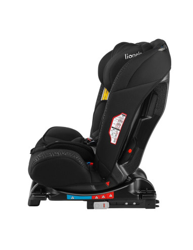 BN-LO-SANDER_BLACK,Lionelo - Scaun auto Sander Spatar reglabil, Forward-Facing sau Rear-Facing, Pozitie de somn, 0-36 Kg, Cu Iso