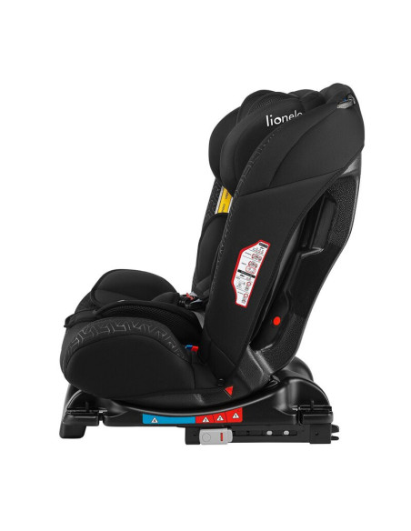 BN-LO-SANDER_BLACK,Lionelo - Scaun auto Sander Spatar reglabil, Forward-Facing sau Rear-Facing, Pozitie de somn, 0-36 Kg, Cu Iso
