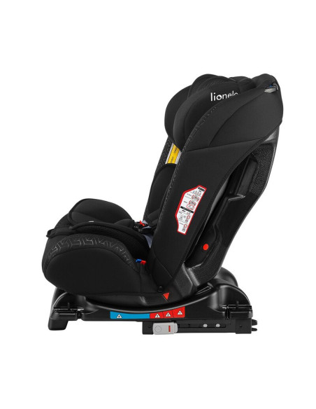 BN-LO-SANDER_BLACK,Lionelo - Scaun auto Sander Spatar reglabil, Forward-Facing sau Rear-Facing, Pozitie de somn, 0-36 Kg, Cu Iso