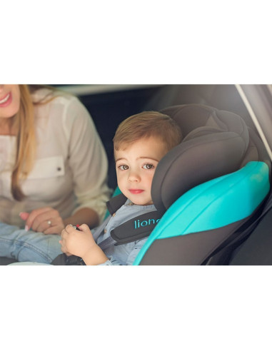 BN-LO-SANDER_BLACK,Lionelo - Scaun auto Sander Spatar reglabil, Forward-Facing sau Rear-Facing, Pozitie de somn, 0-36 Kg, Cu Iso