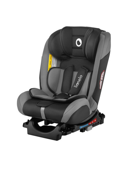 BN-LO-SANDER_GREY,Lionelo - Scaun auto Sander Spatar reglabil, Forward-Facing sau Rear-Facing, Pozitie de somn, 0-36 Kg, Cu Isof