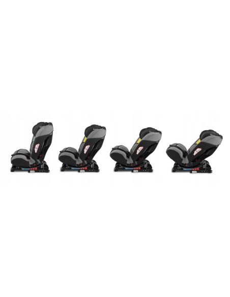 BN-LO-SANDER_GREY,Lionelo - Scaun auto Sander Spatar reglabil, Forward-Facing sau Rear-Facing, Pozitie de somn, 0-36 Kg, Cu Isof