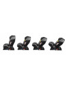 BN-LO-SANDER_GREY,Lionelo - Scaun auto Sander Spatar reglabil, Forward-Facing sau Rear-Facing, Pozitie de somn, 0-36 Kg, Cu Isof